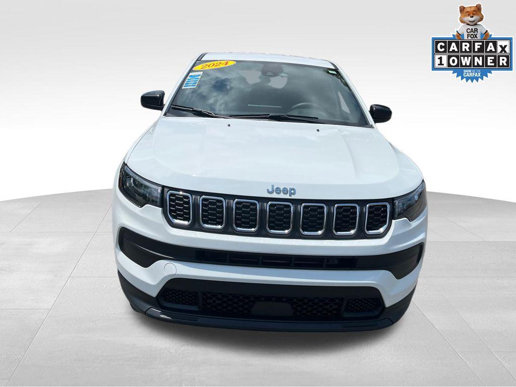 used 2024 Jeep Compass car, priced at $21,273