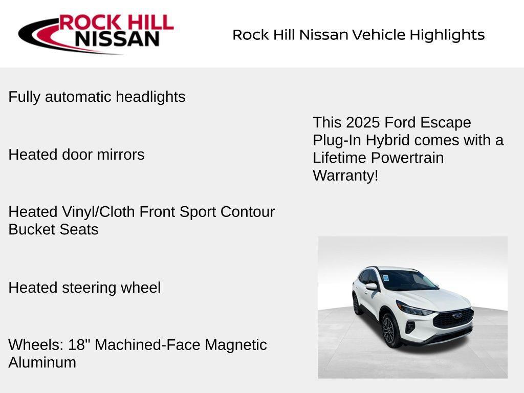 used 2025 Ford Escape PHEV car, priced at $28,998