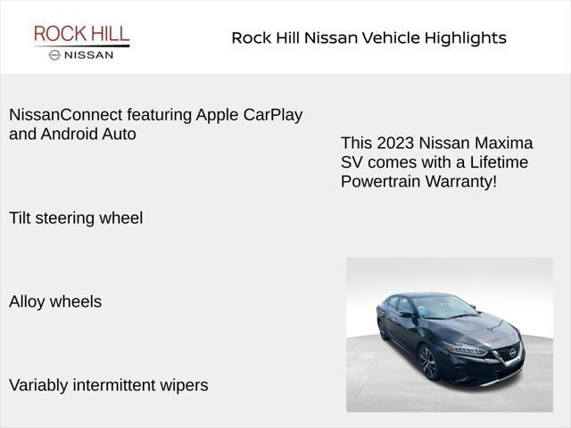 used 2023 Nissan Maxima car, priced at $22,404