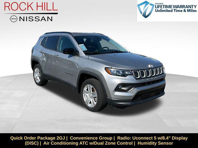 used 2022 Jeep Compass car, priced at $20,548