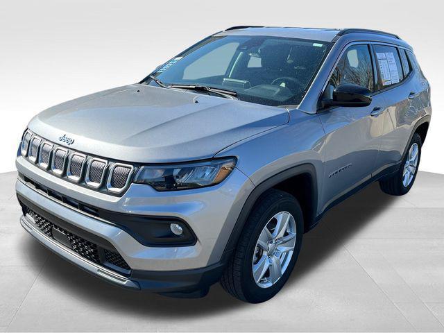 used 2022 Jeep Compass car, priced at $20,548