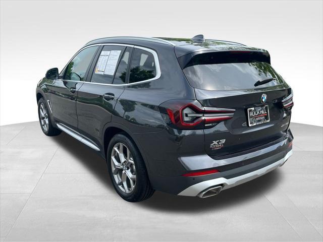 used 2022 BMW X3 car, priced at $30,616