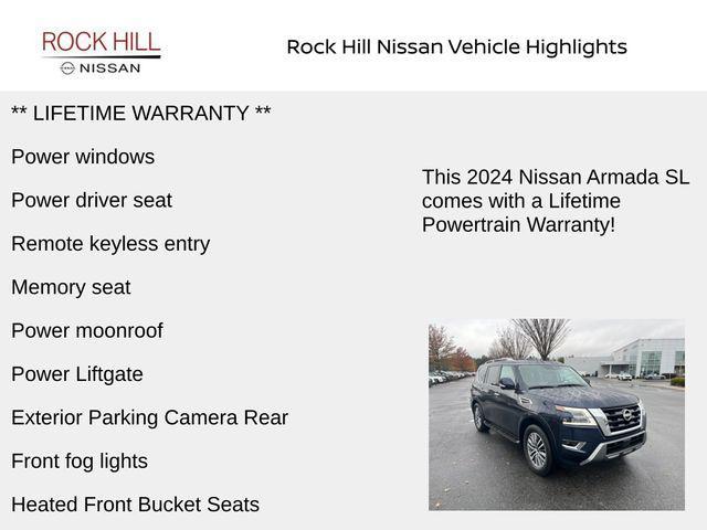 used 2024 Nissan Armada car, priced at $44,998