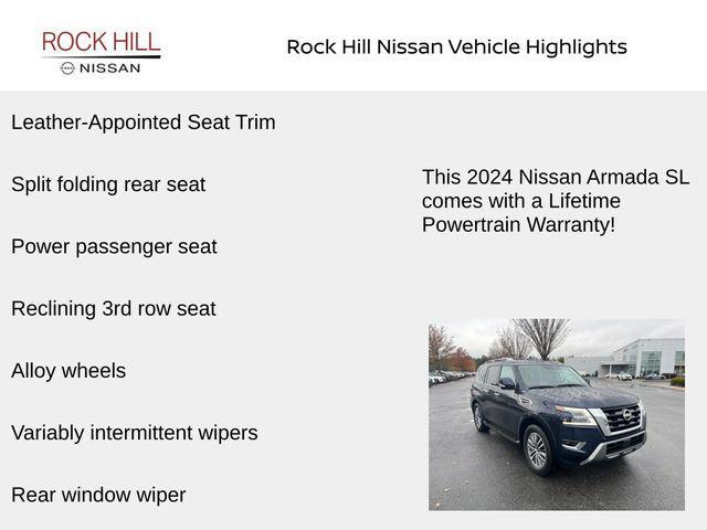 used 2024 Nissan Armada car, priced at $44,998