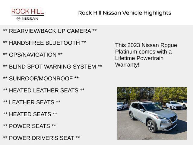 used 2023 Nissan Rogue car, priced at $30,998