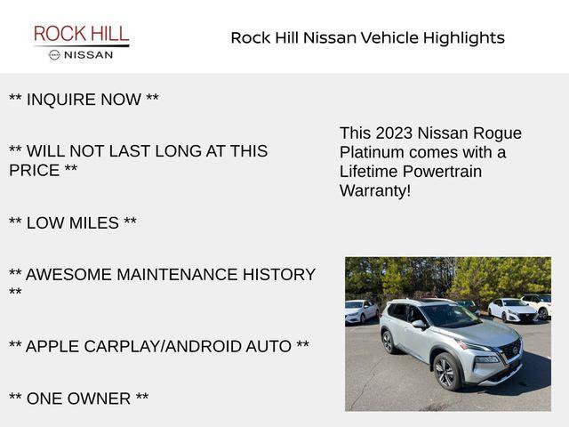 used 2023 Nissan Rogue car, priced at $30,998