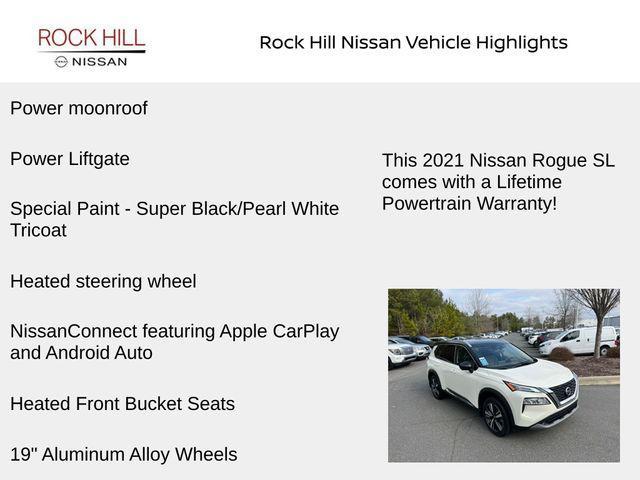 used 2021 Nissan Rogue car, priced at $26,766