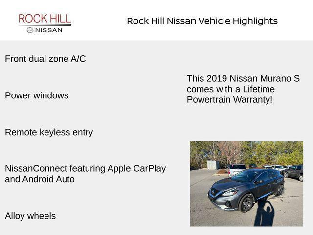 used 2019 Nissan Murano car, priced at $18,989