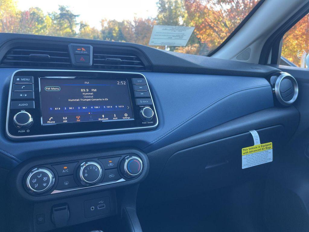 new 2025 Nissan Versa car, priced at $20,547