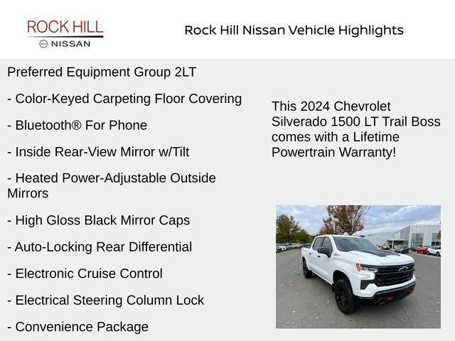 used 2024 Chevrolet Silverado 1500 car, priced at $54,995