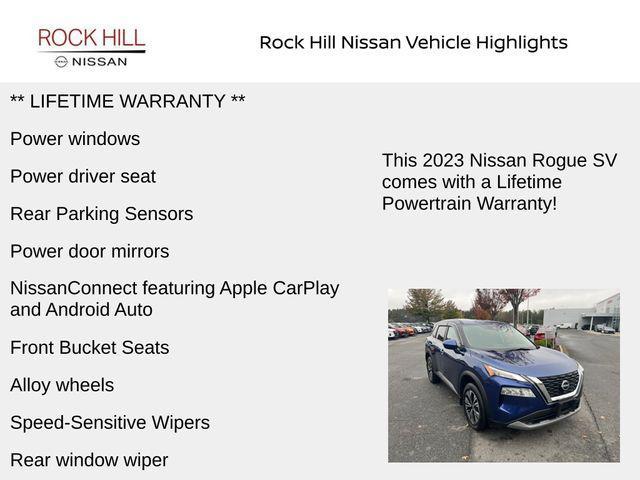 used 2023 Nissan Rogue car, priced at $23,775