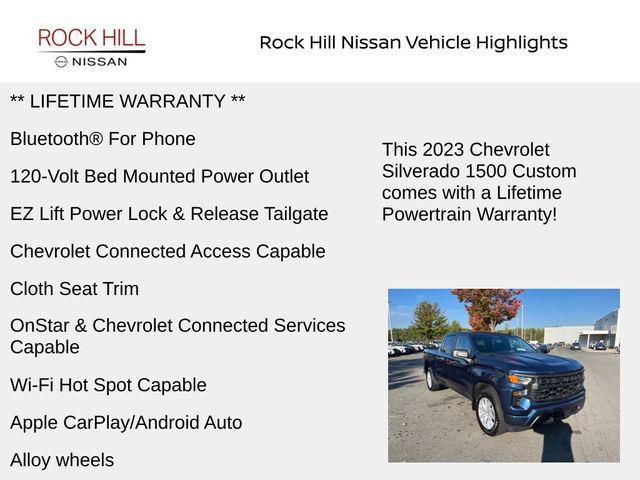 used 2023 Chevrolet Silverado 1500 car, priced at $35,727