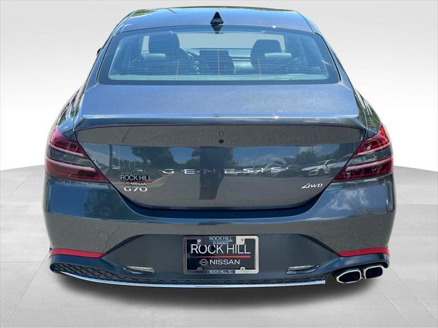 used 2023 Genesis G70 car, priced at $27,572