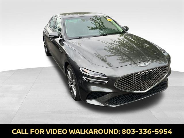 used 2023 Genesis G70 car, priced at $29,407