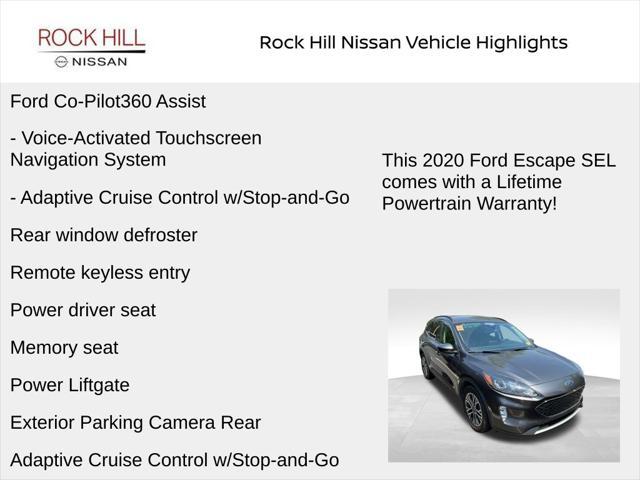 used 2020 Ford Escape car, priced at $15,941