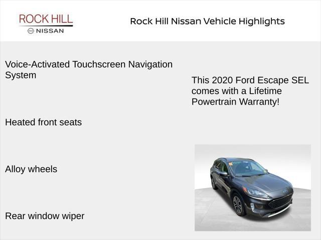 used 2020 Ford Escape car, priced at $15,941