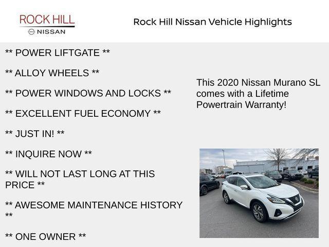 used 2020 Nissan Murano car, priced at $21,638