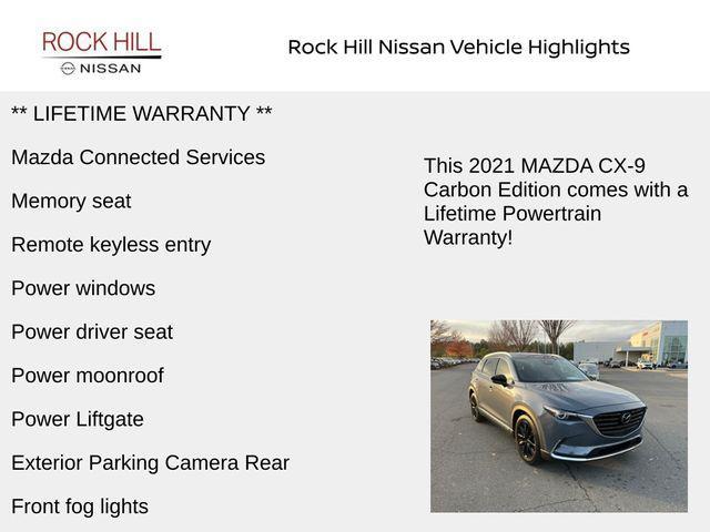 used 2021 Mazda CX-9 car, priced at $26,148