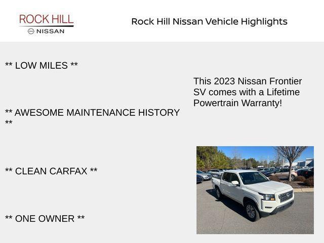 used 2023 Nissan Frontier car, priced at $27,706