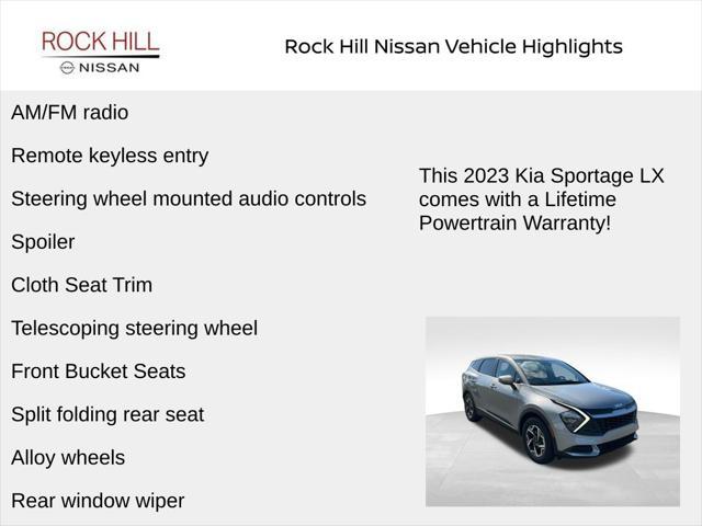 used 2023 Kia Sportage car, priced at $20,930