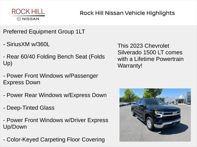 used 2023 Chevrolet Silverado 1500 car, priced at $35,077