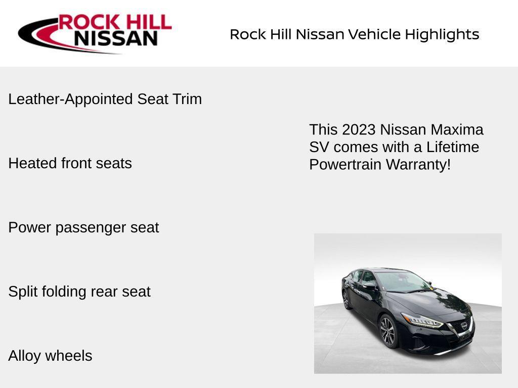 used 2023 Nissan Maxima car, priced at $22,118
