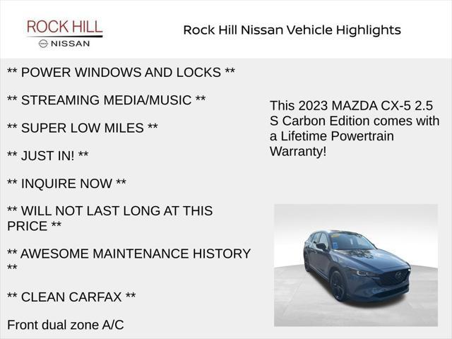 used 2023 Mazda CX-5 car, priced at $26,176