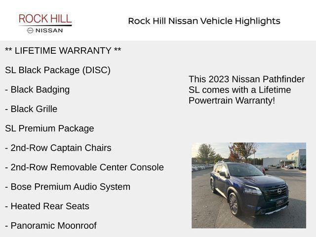 used 2023 Nissan Pathfinder car, priced at $33,540