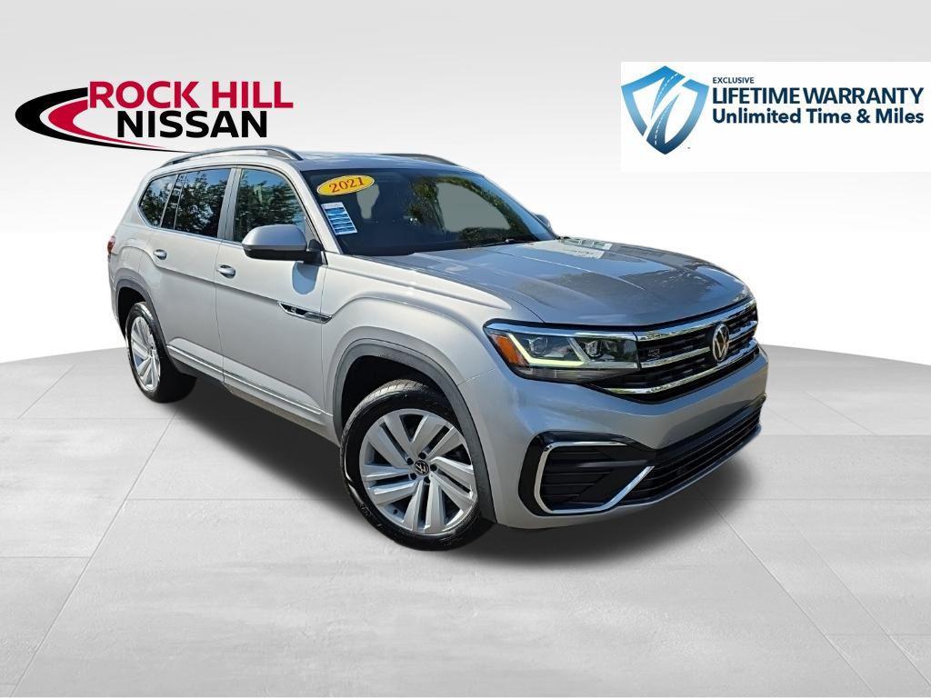 used 2021 Volkswagen Atlas car, priced at $26,640