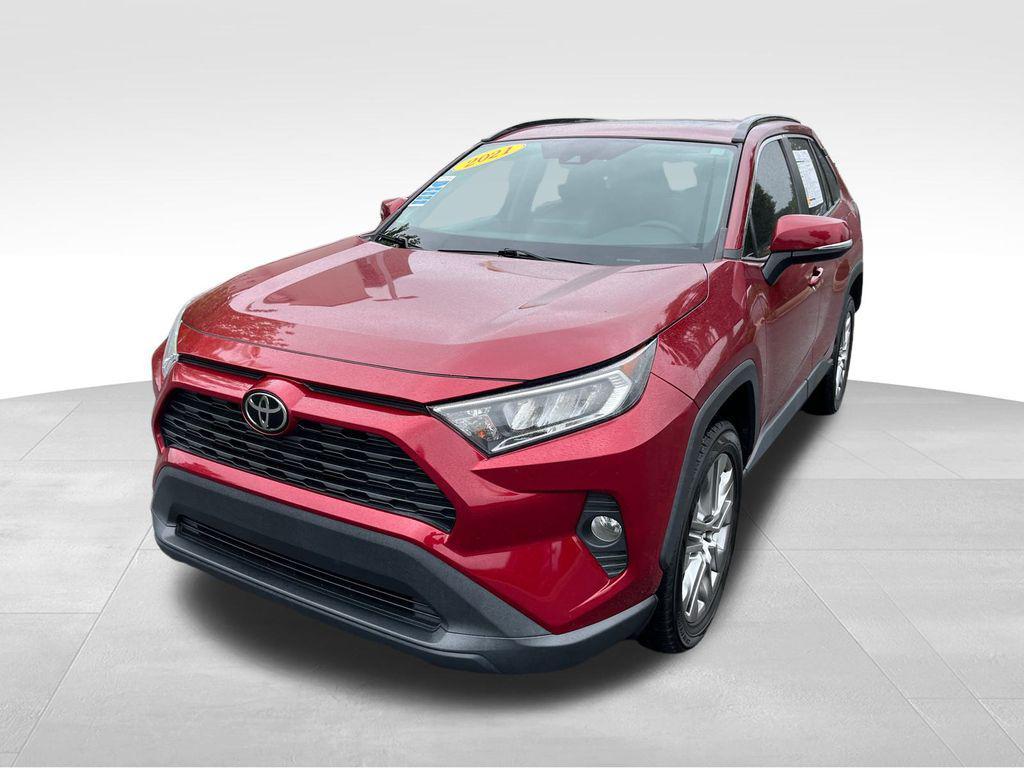 used 2021 Toyota RAV4 car, priced at $27,422