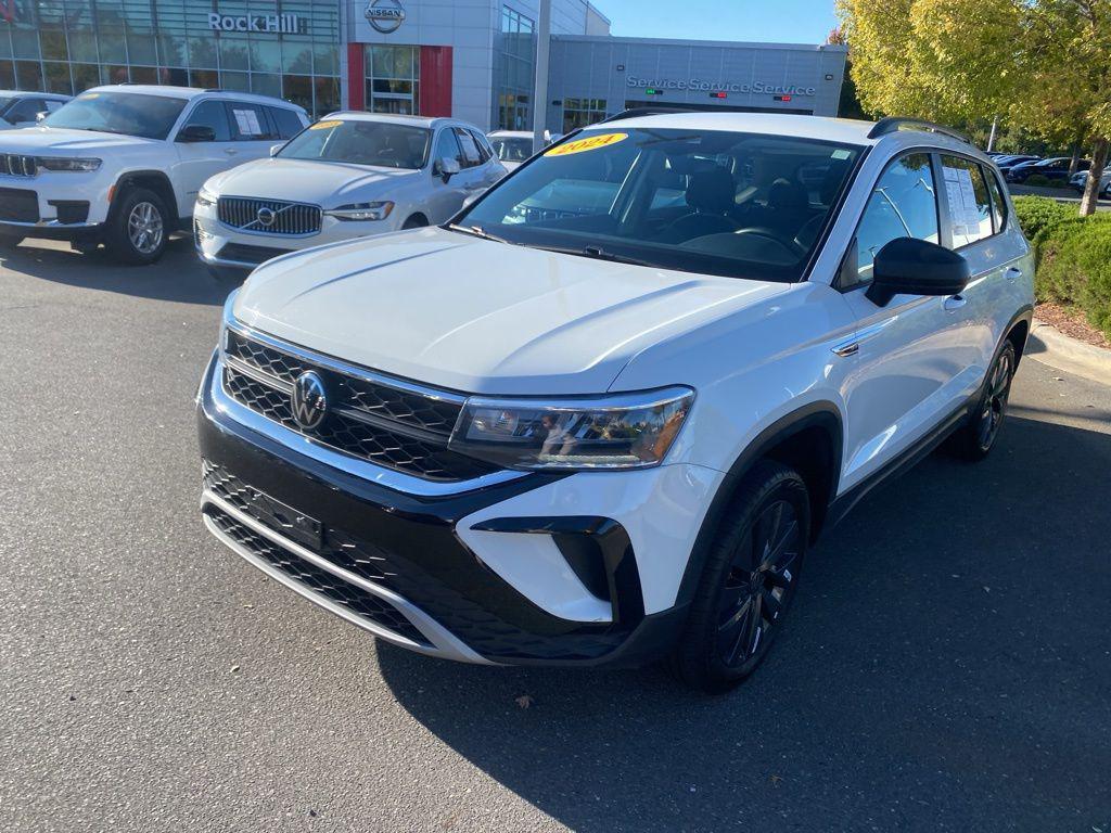 used 2024 Volkswagen Taos car, priced at $16,393