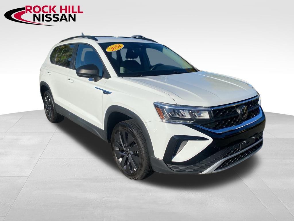 used 2024 Volkswagen Taos car, priced at $16,393