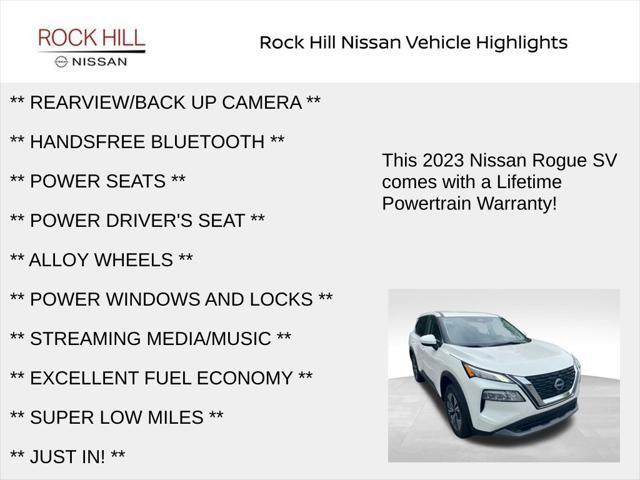 used 2023 Nissan Rogue car, priced at $22,689
