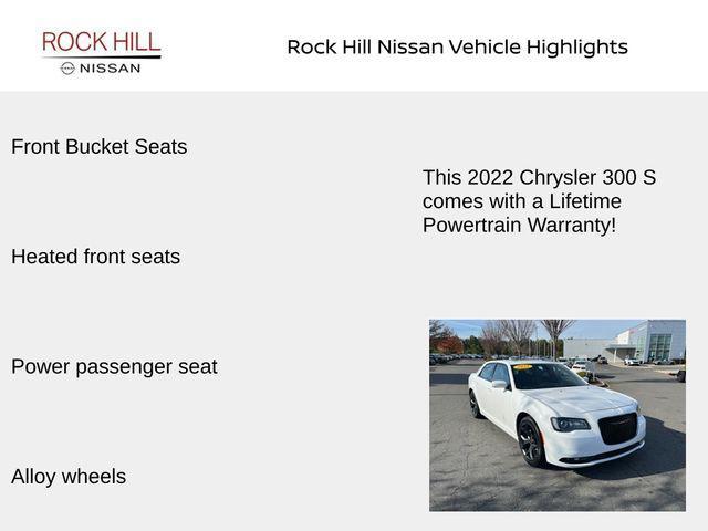 used 2022 Chrysler 300 car, priced at $22,650