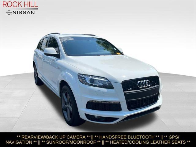 used 2015 Audi Q7 car, priced at $13,740