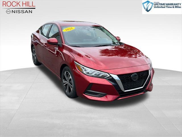used 2021 Nissan Sentra car, priced at $17,494