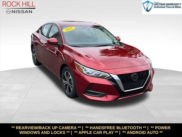 used 2021 Nissan Sentra car, priced at $14,974
