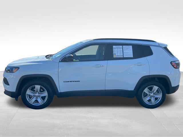 used 2022 Jeep Compass car, priced at $18,964