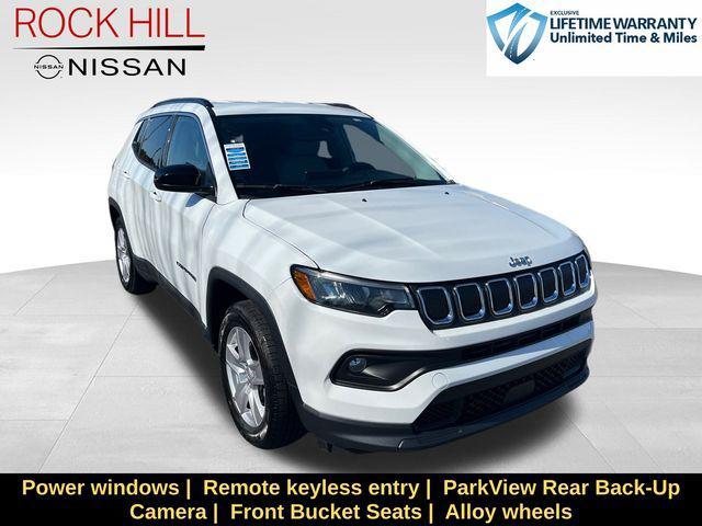 used 2022 Jeep Compass car, priced at $18,964