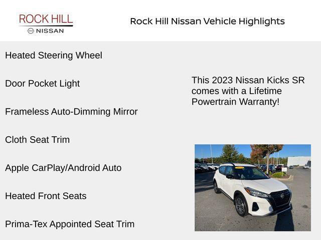 used 2023 Nissan Kicks car, priced at $19,995