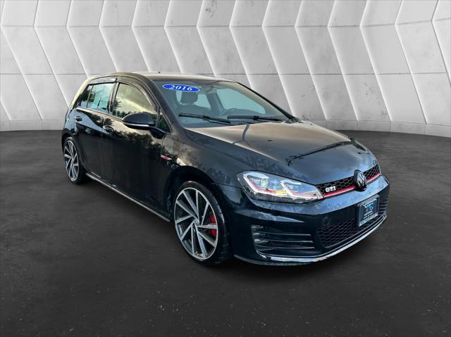 used 2016 Volkswagen Golf GTI car, priced at $15,600