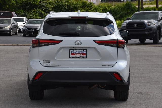 used 2022 Toyota Highlander car, priced at $29,875