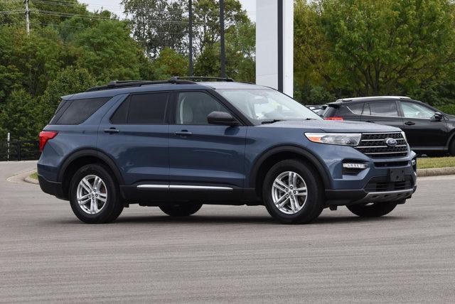 used 2021 Ford Explorer car, priced at $25,500