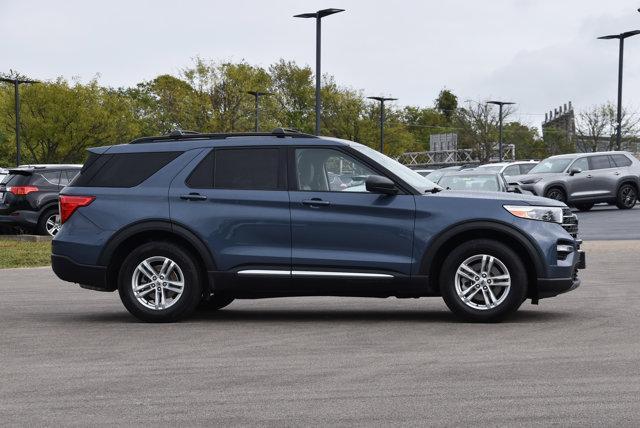used 2021 Ford Explorer car, priced at $25,500