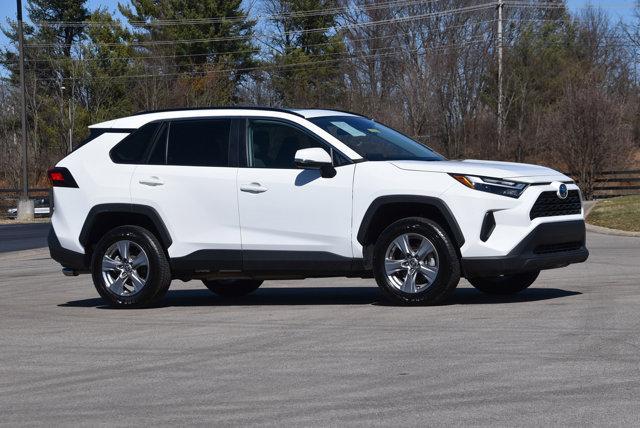 used 2022 Toyota RAV4 Hybrid car, priced at $27,684