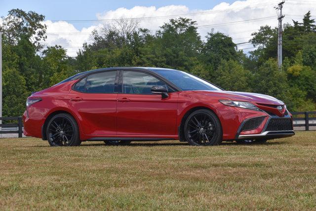 used 2021 Toyota Camry car, priced at $28,450