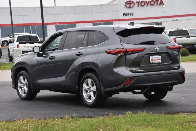 used 2023 Toyota Highlander car, priced at $33,304