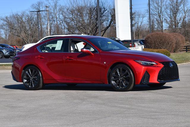 used 2022 Lexus IS 350 car, priced at $37,656