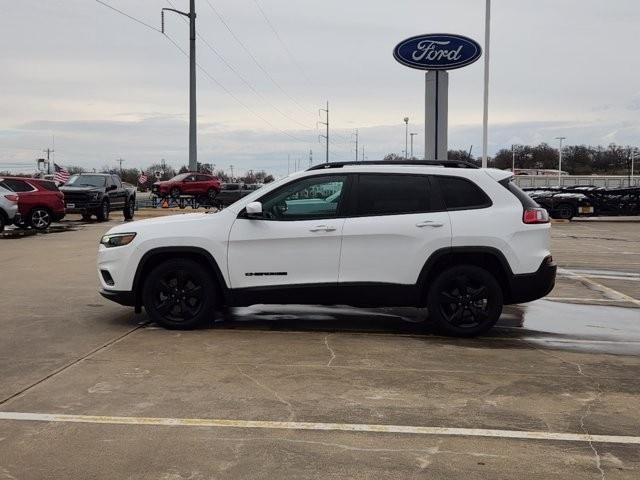 used 2021 Jeep Cherokee car, priced at $19,725