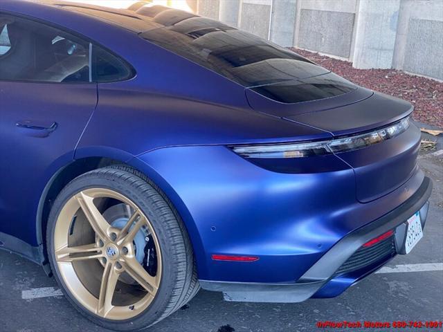 used 2020 Porsche Taycan car, priced at $71,500